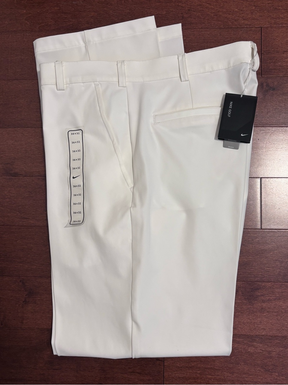 NWT Nike Men’s White Golf Performance Pants size 36